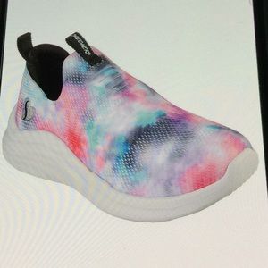 Sketchers Ultra Flex 2 Cloudy Girls Slip On 302275